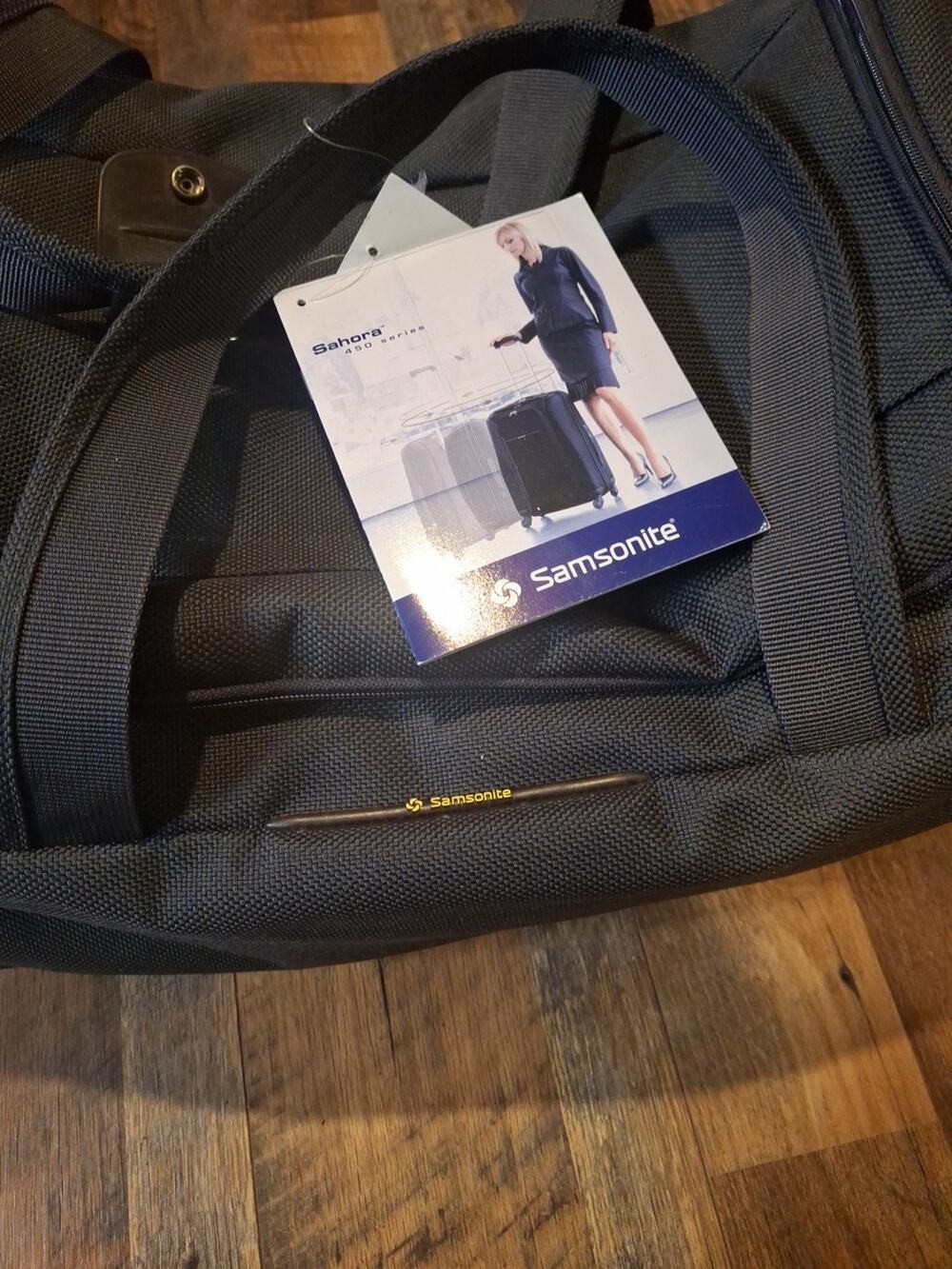 Samsonite Sahora Duffel Bag Grey NWT - Missing Shoulder Strap -